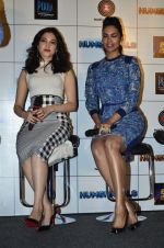 Tamannaah Bhatia, Esha Gupta at Humshakals Trailer Launch in Mumbai on 29th May 2014